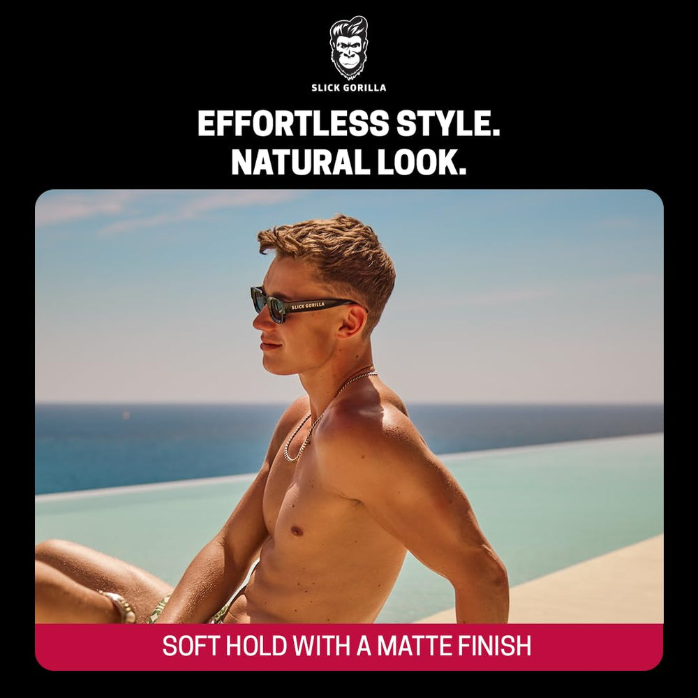 Slick Gorilla Lightwork no-shine matte finish for a clean look.