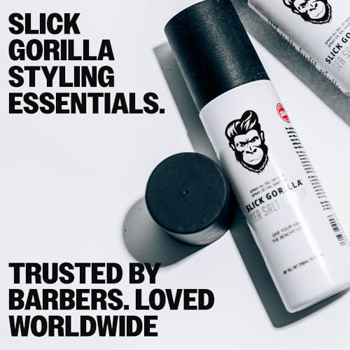 Slick Gorilla Sea Salt Spray clean-ingredients signpost suggests gentle daily use.