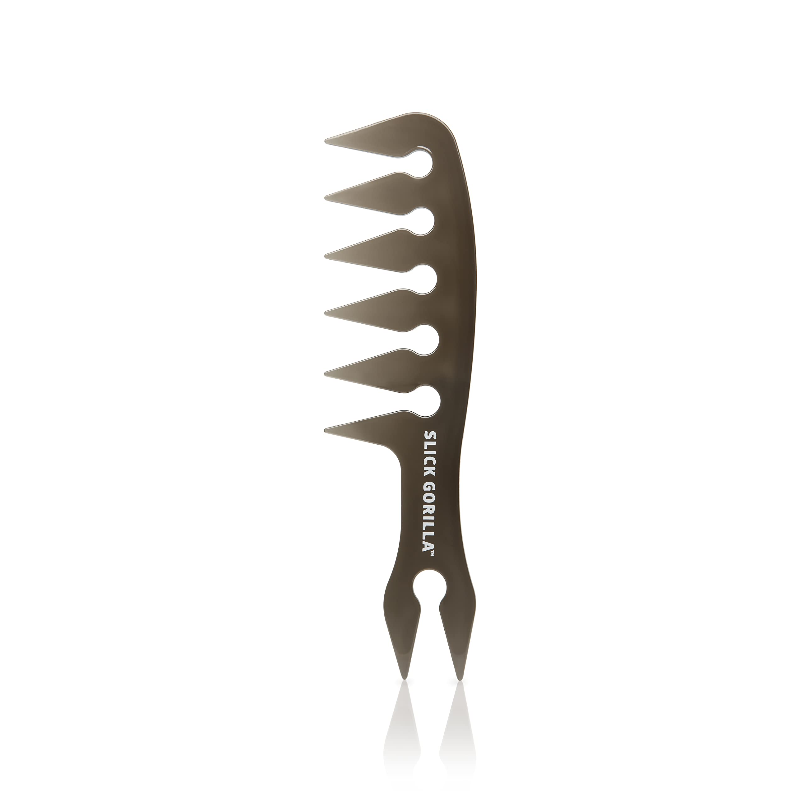 Slick Gorilla Texture Comb wide-tooth detangler for gentle detangling.