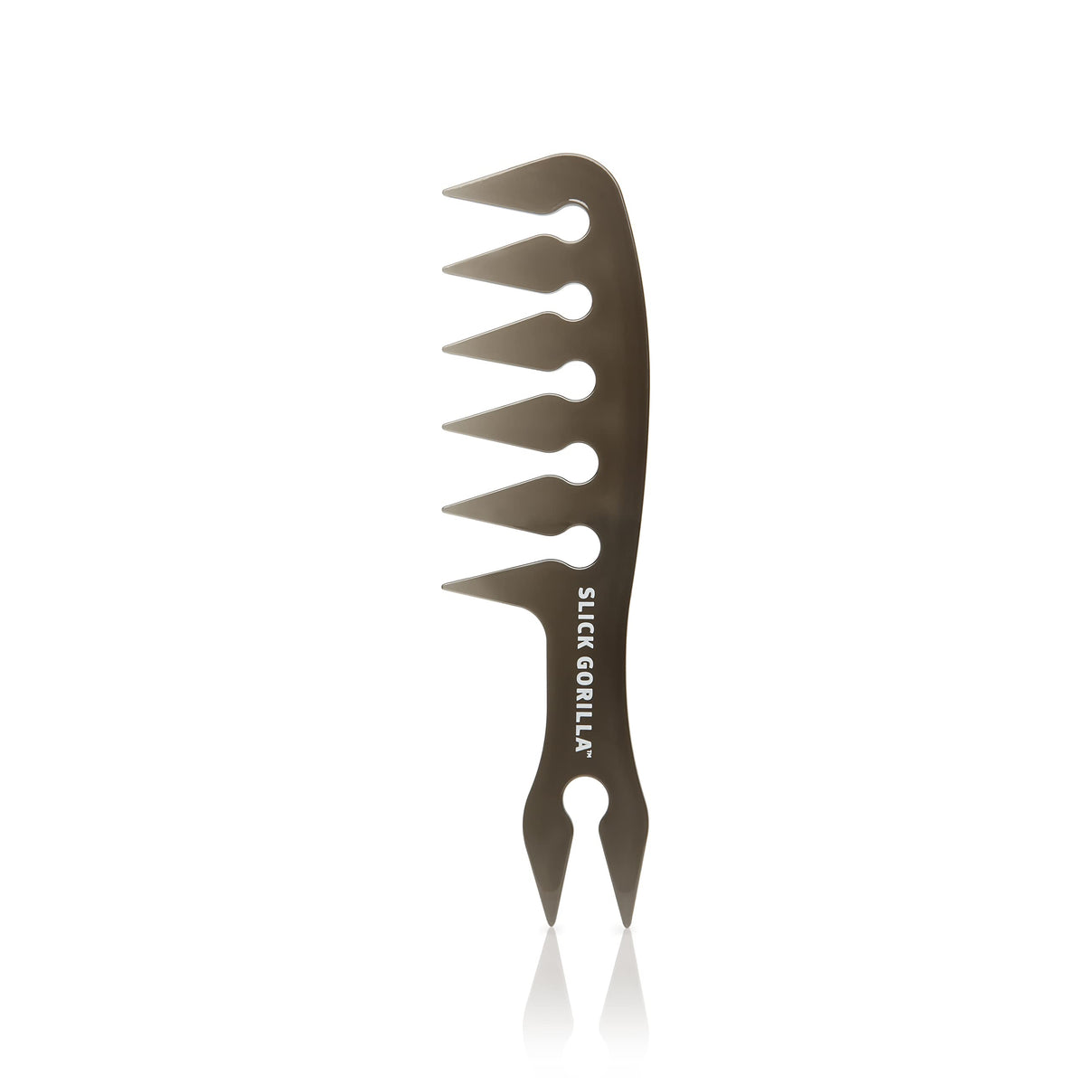 Slick Gorilla Texture Comb wide-tooth detangler for gentle detangling.