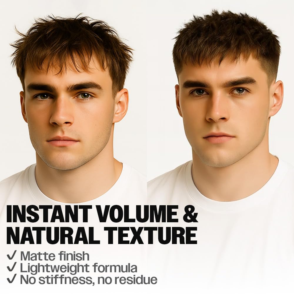Slick Gorilla texture powder applying to hair for instant lift and separation.