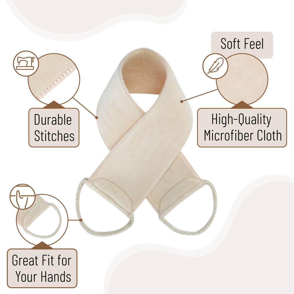 Slick Solutions tejido microfibra del aplicador facilita la absorción de lociones.