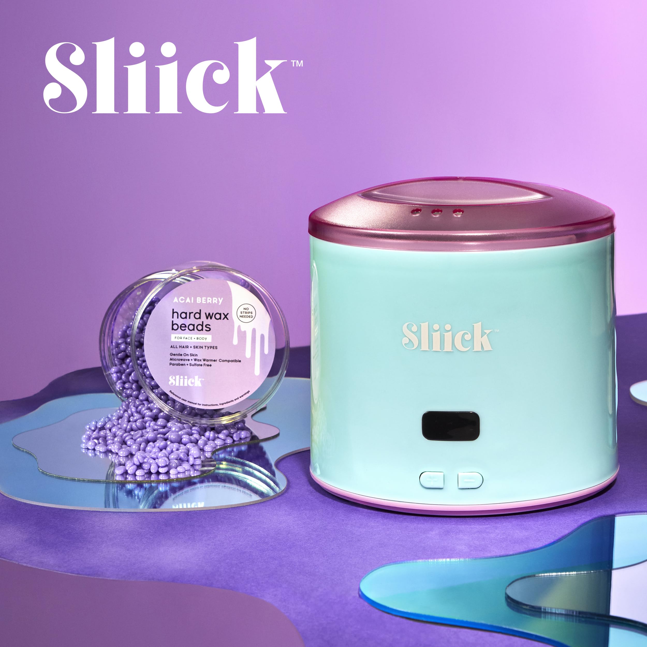 Acai Berry scent adds a pleasant aroma during waxing.
