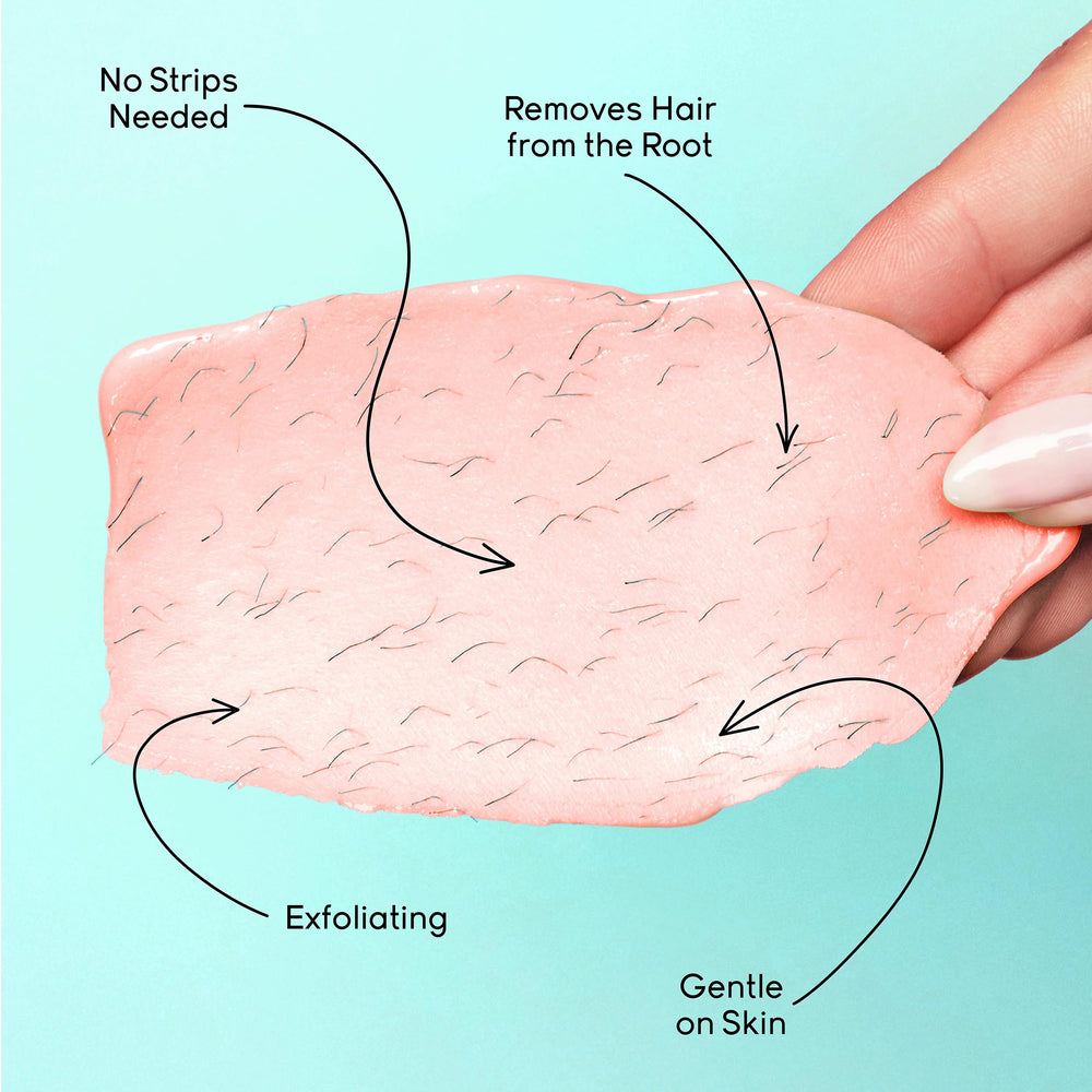 Sliick no parabens or sulfates supports gentle skin care during waxing.