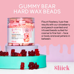 Sliick stripless beads offer mess-free application and quick removal.