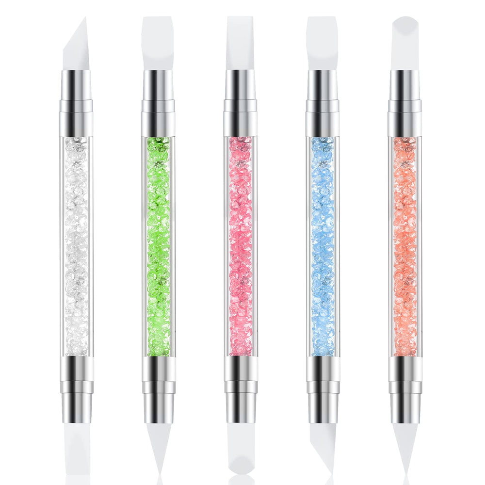 Sliverdew 5-piece dual-tipped nail art pen set for versatile designs