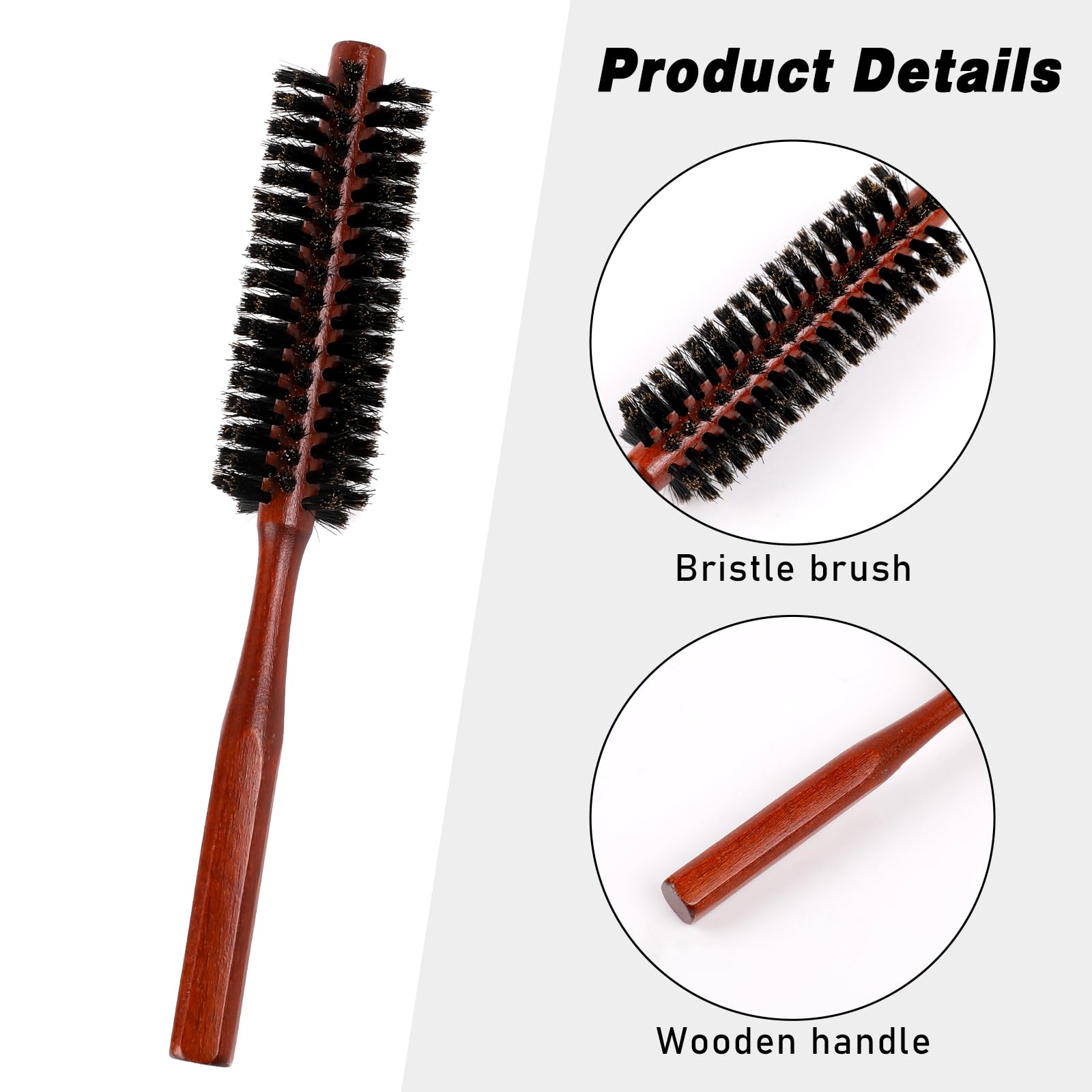 Sliverdew boar-bristle styling brush ideal for fine hair