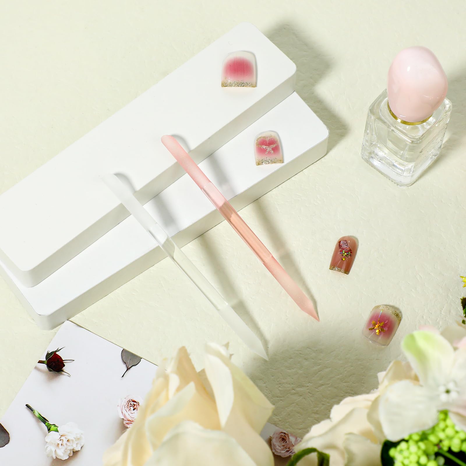 Sliverdew glass cuticle remover easy to clean after use.