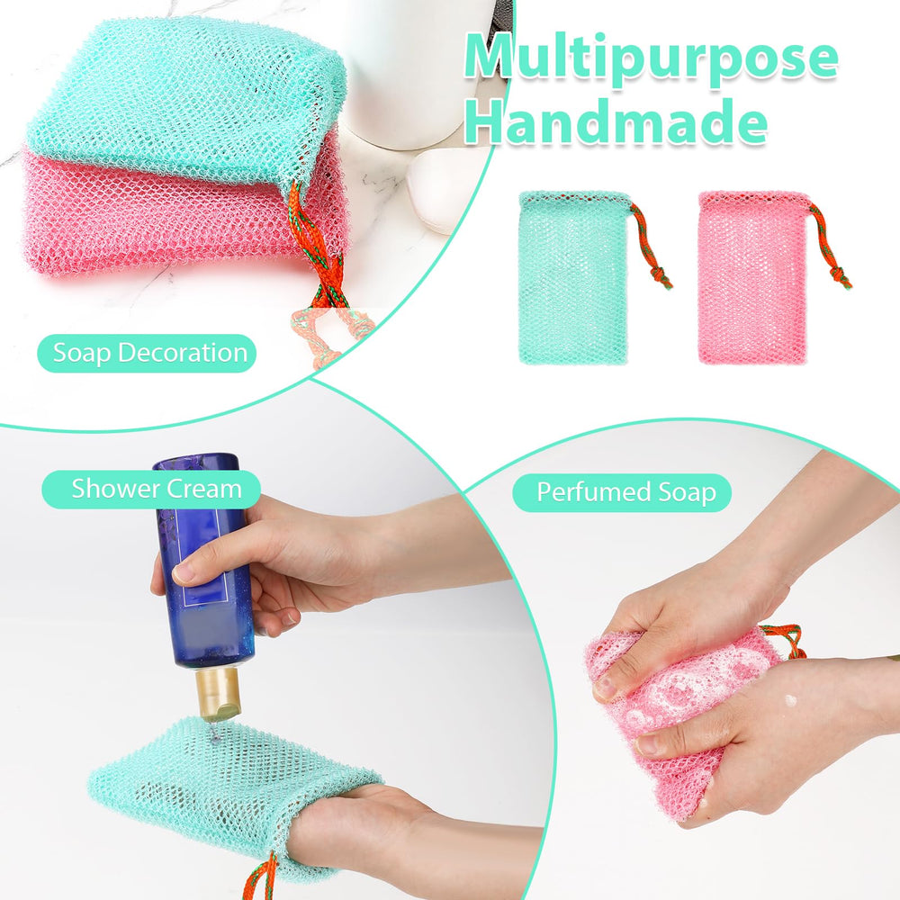 Sliverdew doble juego de bolsas exfoliantes, perfecto para compartir.