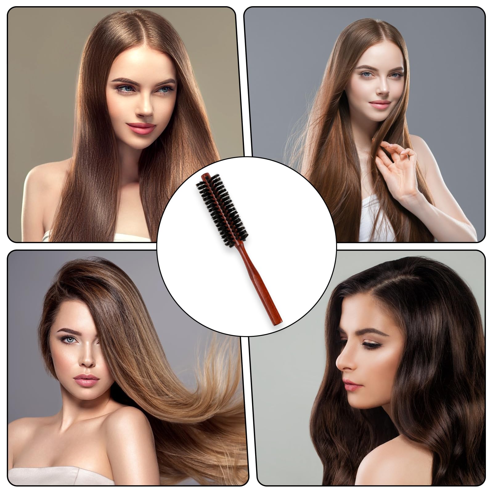 Sliverdew gift-ready round brush adds a luxurious touch