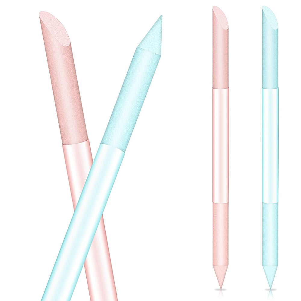 Sliverdew glass cuticle pusher angled head for precise lifting