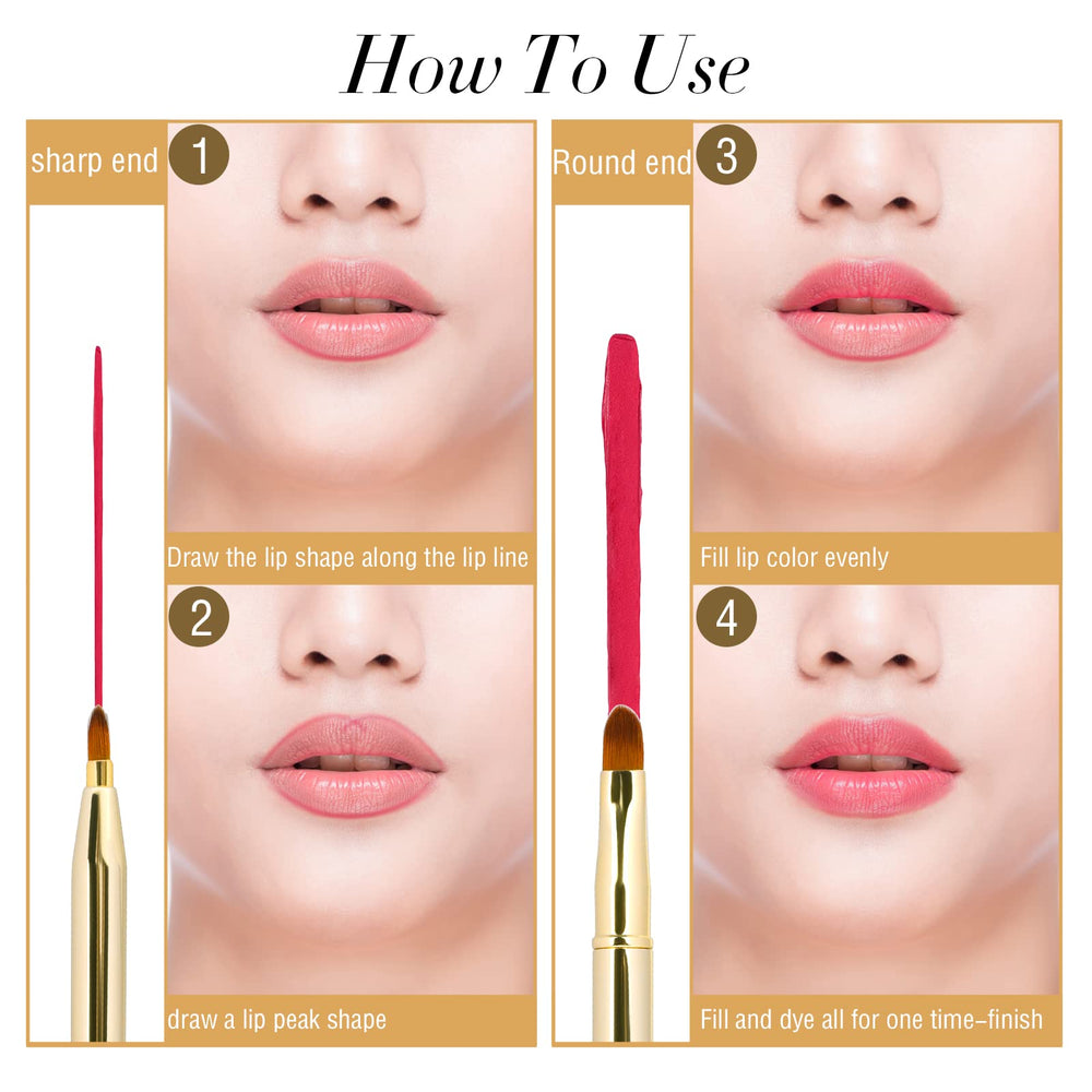 Sliverdew soft artificial fiber bristles glide smoothly for even color pickup.