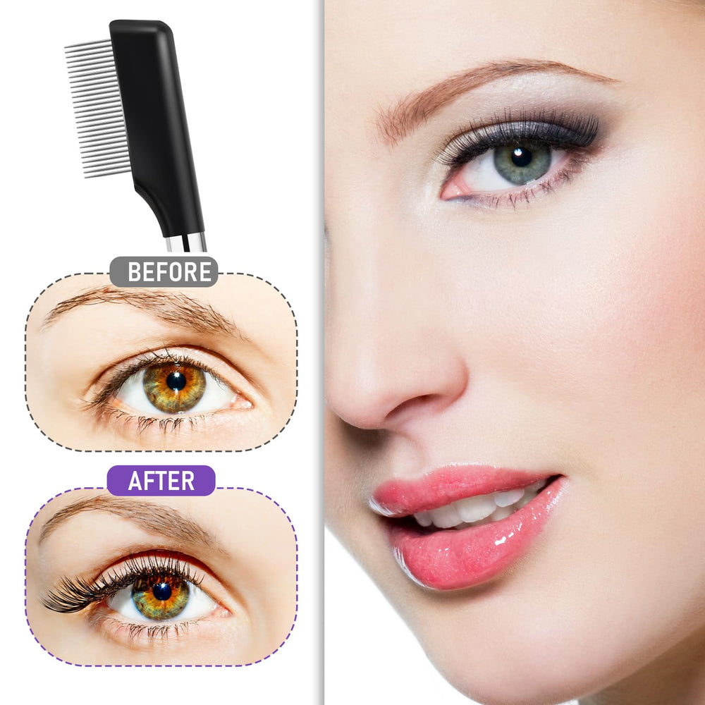 Sliverdew travel-friendly eyelash tool fits in small bags for on-the-go touch-ups.
