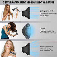 Slopehill hair dryer features a balanced ergonomic handle for comfortable use.