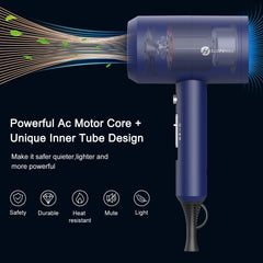 Slopehill concentrator attachment for precise styling on straight hair.
