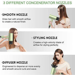Slopehill concentrator nozzle attachment for precise airflow