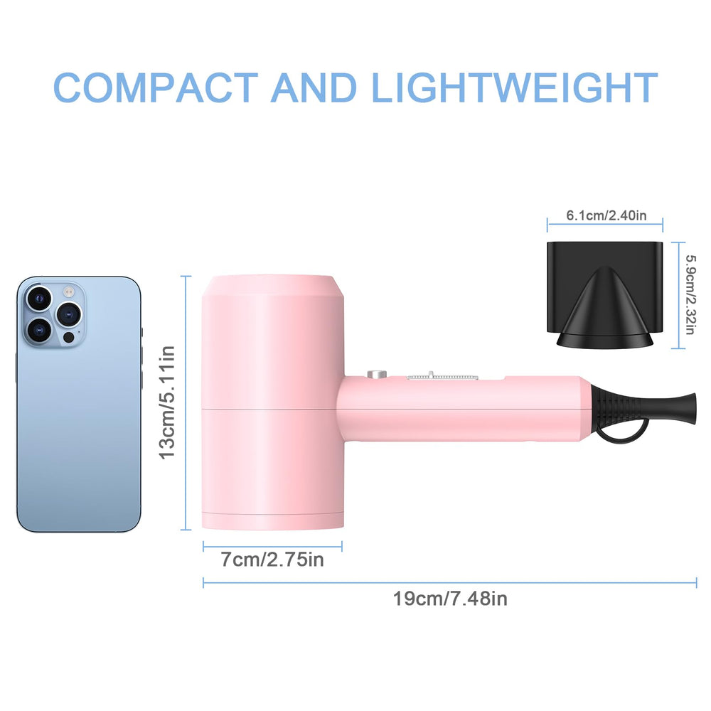 Slopehill hair dryer pink cooling shot button for quick finishing touch.