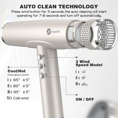 Slopehill LED indicator shows heat and speed choices for precise styling