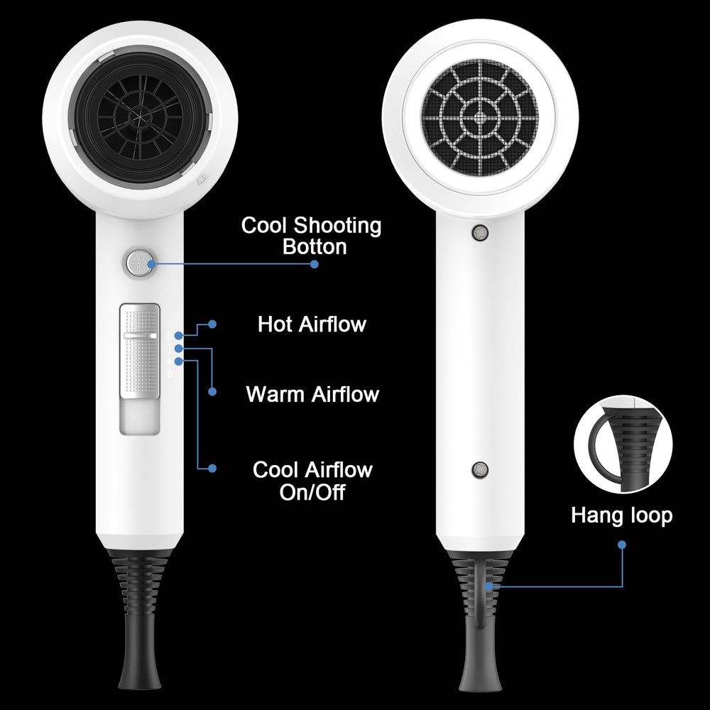 Slopehill Ionic Hair Dryer concentrator nozzle designed for precise straight styling.