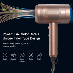 Slopehill dryer rear view highlights compact design and efficient airflow for long styling sessions.