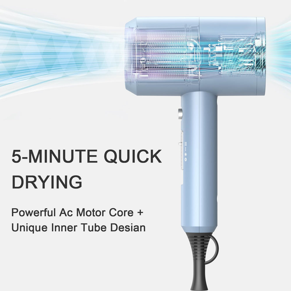 Slopehill Ionic Dryer side view highlighting ergonomic, lightweight handling.