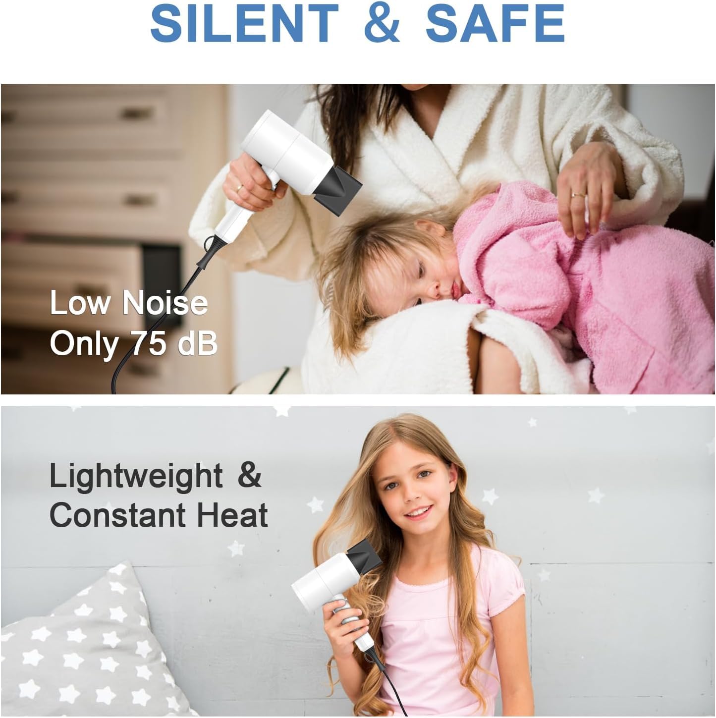 Slopehill Professional Ionic Hair Dryer travel case compatibility for on-the-go use.