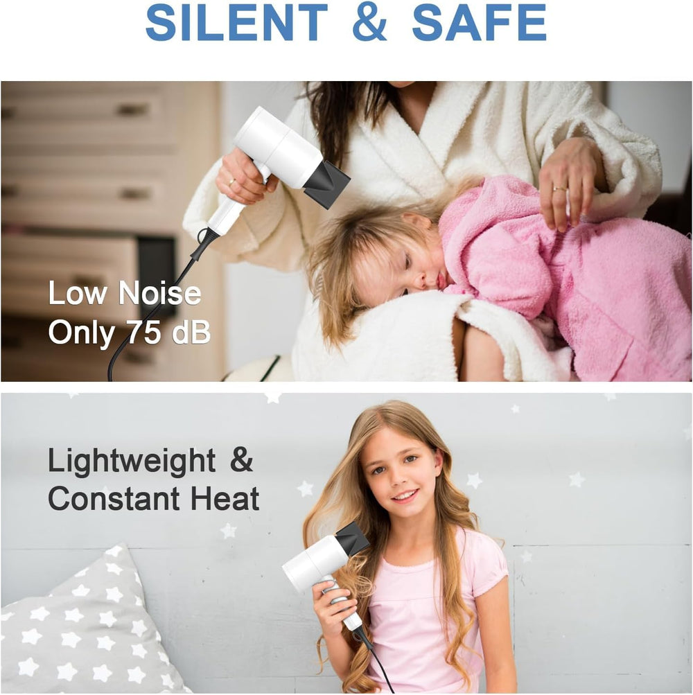 Slopehill Professional Ionic Hair Dryer travel case compatibility for on-the-go use.