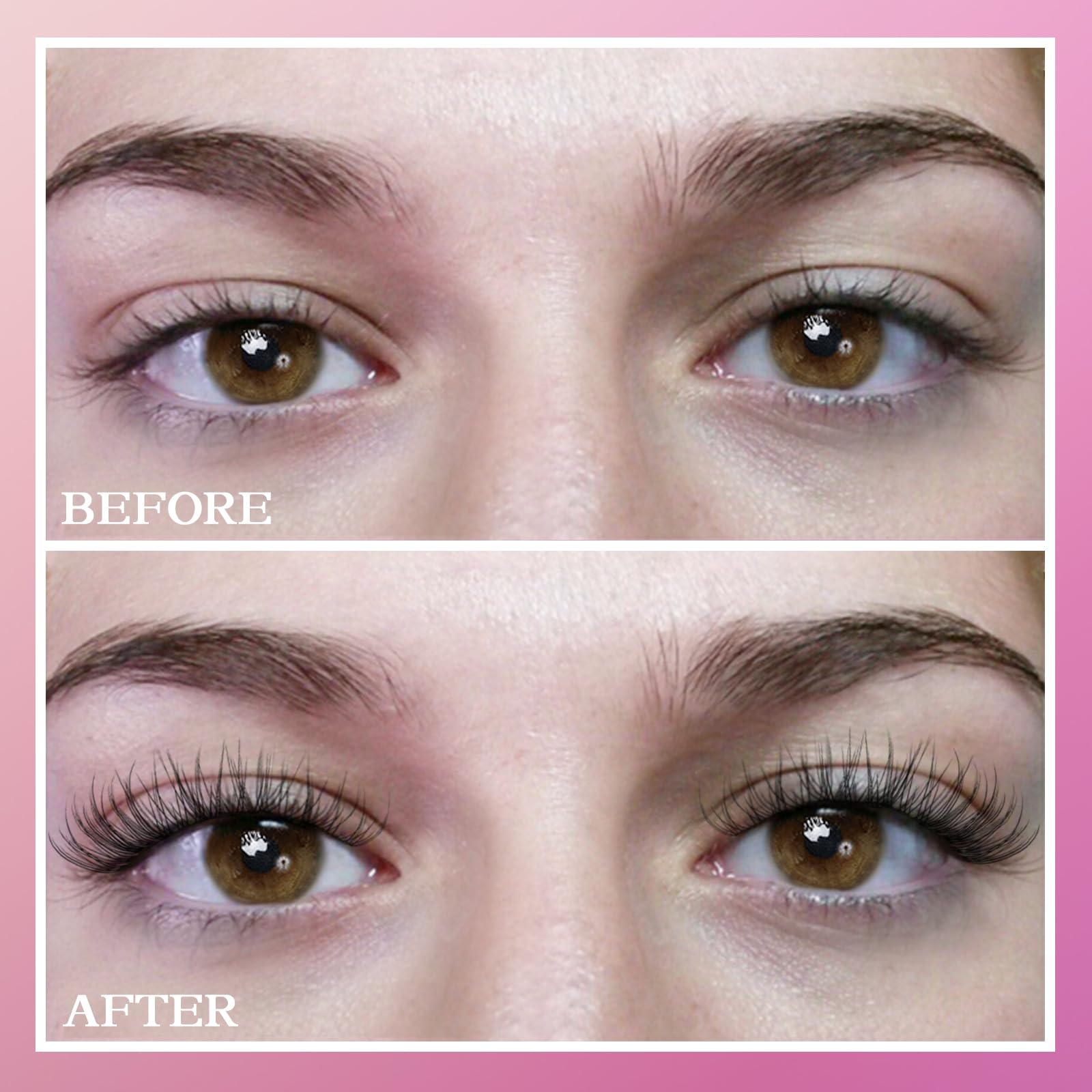 SLSXNL DIY lash clusters 10mm for layered top lashes
