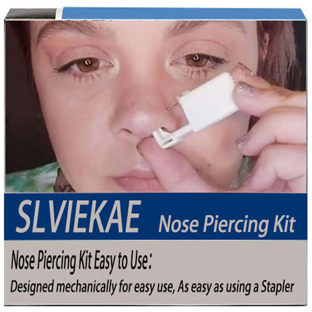 SLVIEKAE at-home piercing setup for step-by-step assistance