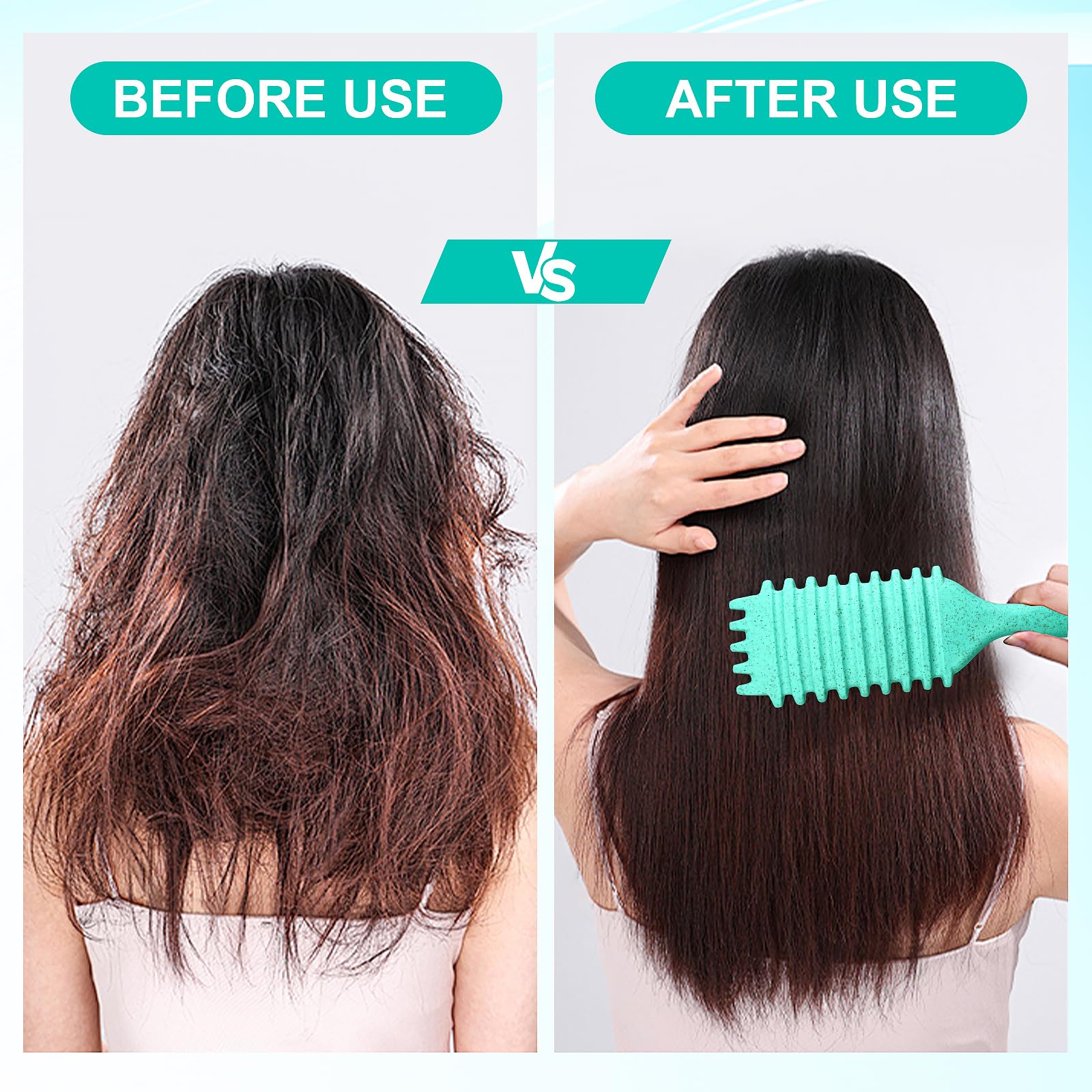 SMARTBEST Candy Brush boar-bristle brush suitable for all hair types.