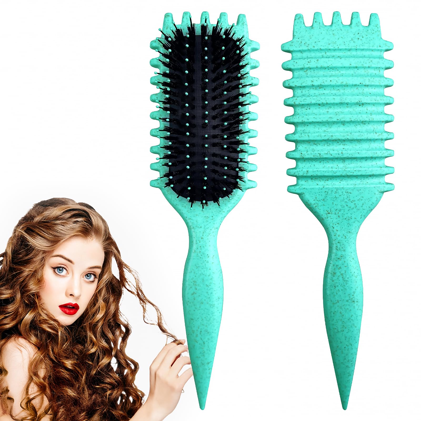 SMARTBEST Candy Brush curly hair brush for easy detangling and defined curls.