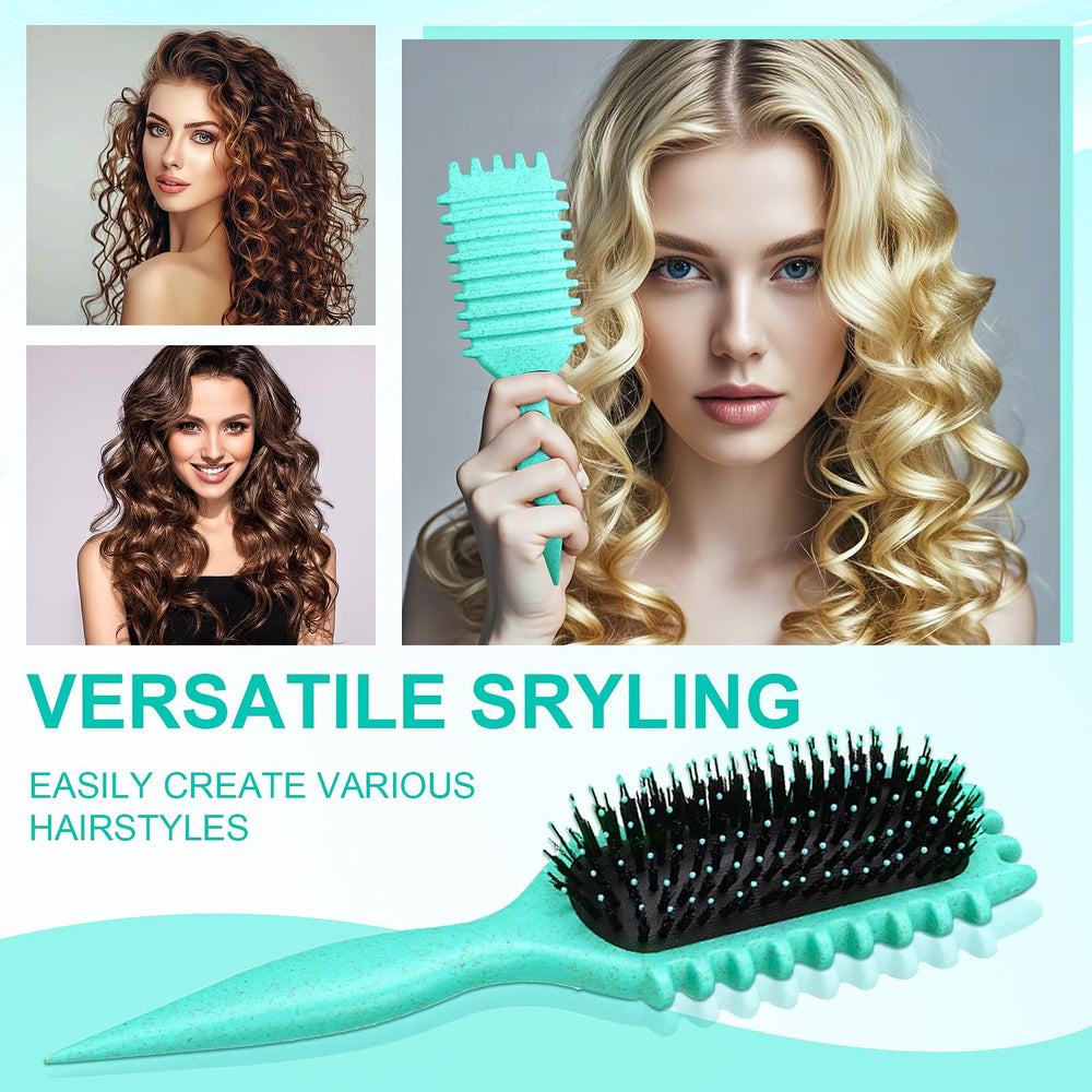 SMARTBEST Candy Brush ergonomic handle for comfortable styling sessions.