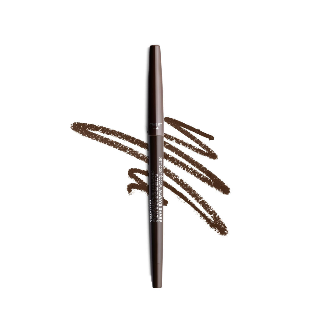 Smashbox Always Sharp Kohl with self-sharpening cap for precise lines on the waterline.