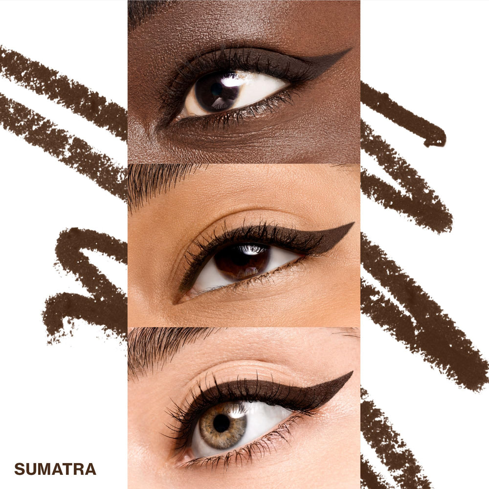 Smashbox Always Sharp Kohl precision tip ready for clean inner rim definition.