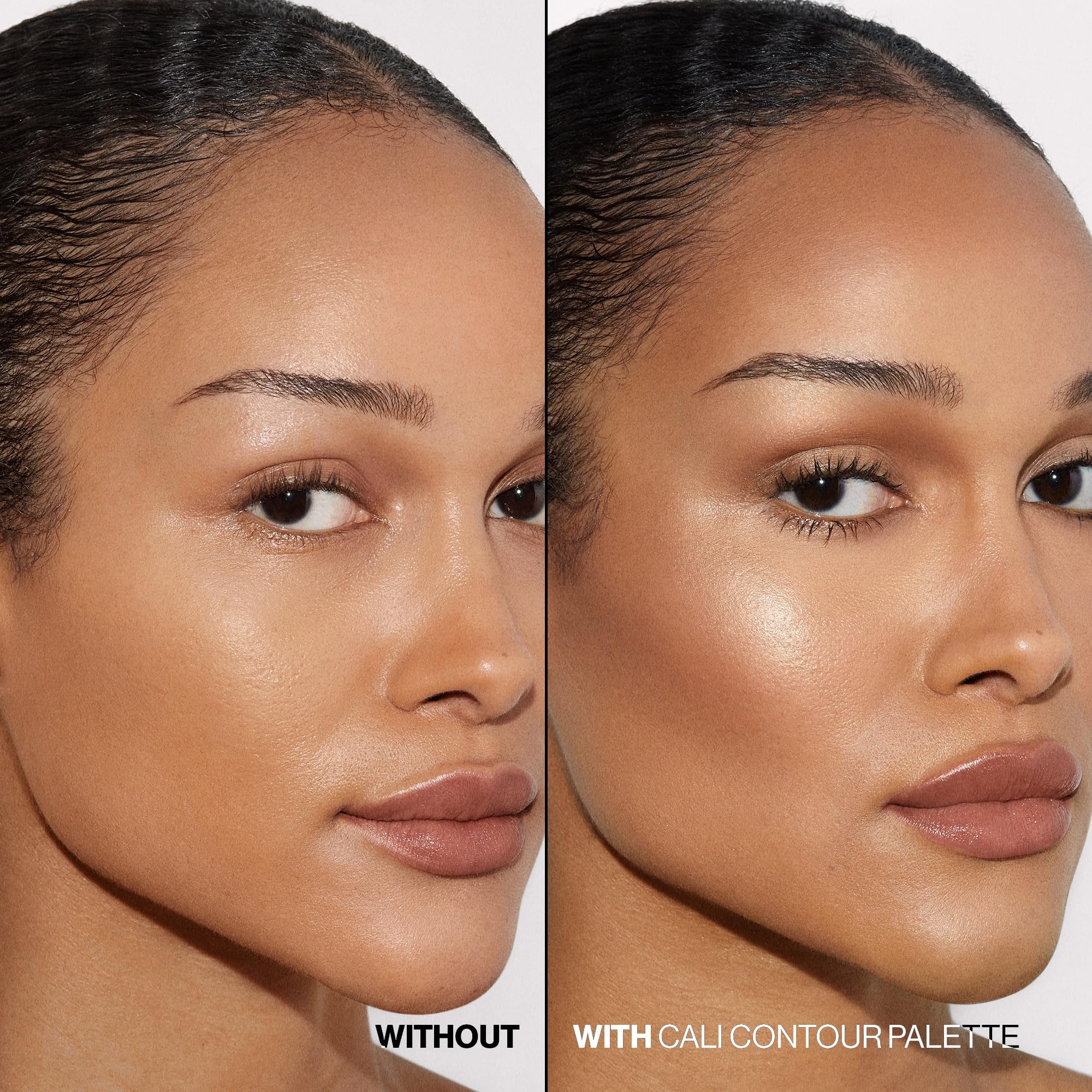 Smashbox Cali Contour Palette bronzer shade provides warm depth for everyday contouring.