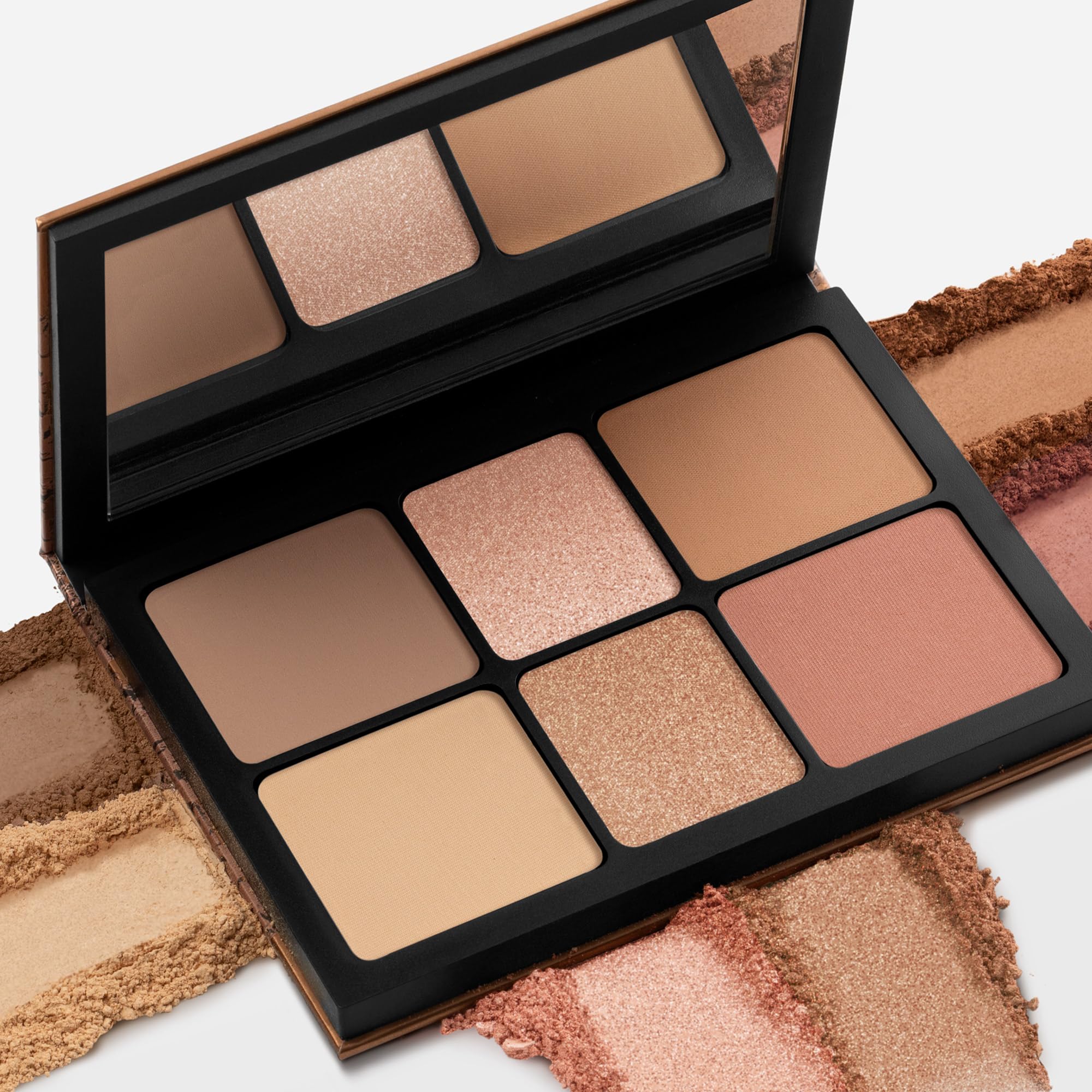 Smashbox Cali Contour Palette travel-friendly compact for on-the-go beauty.
