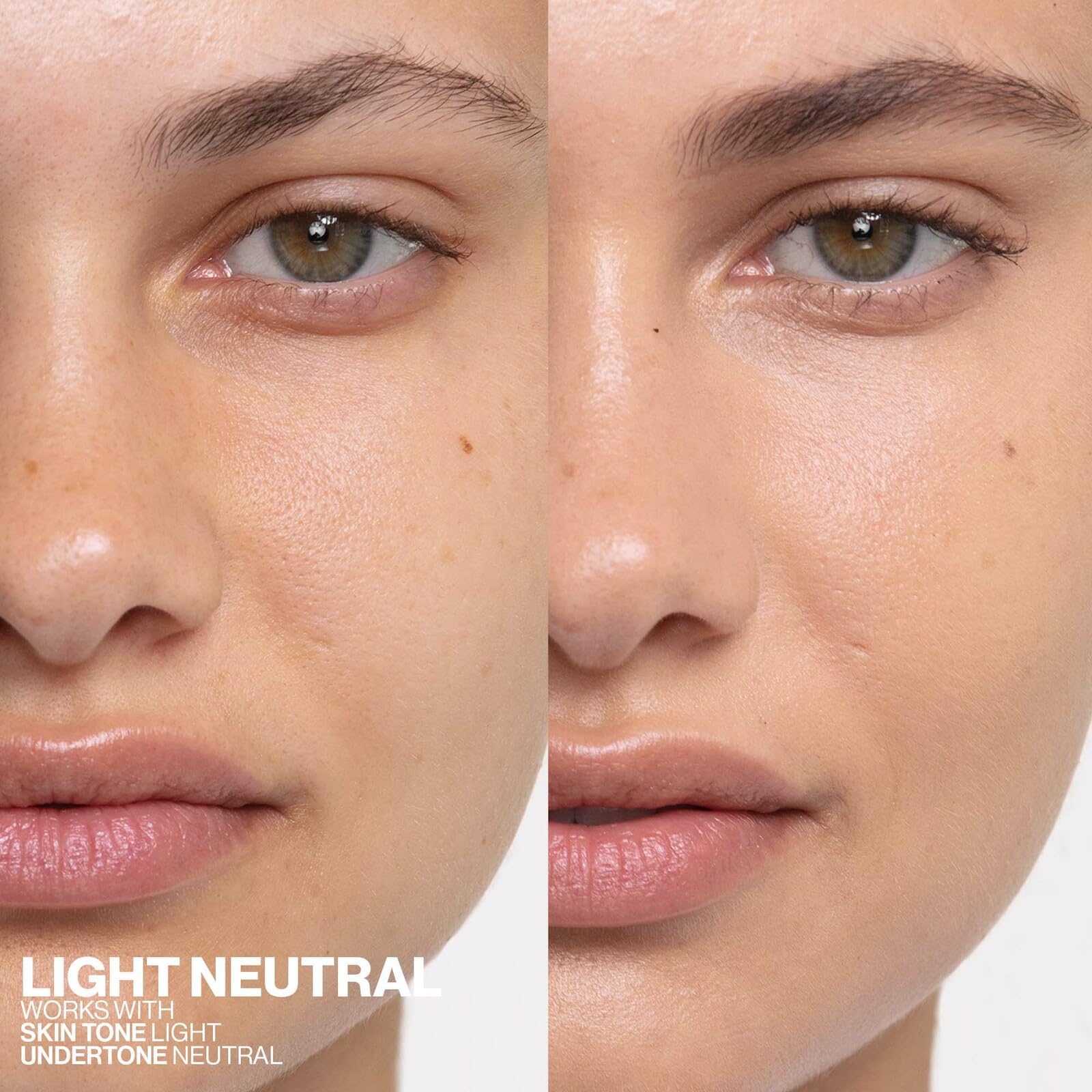 Swirl of Smashbox Halo Healthy Glow on skin demonstrating natural coverage