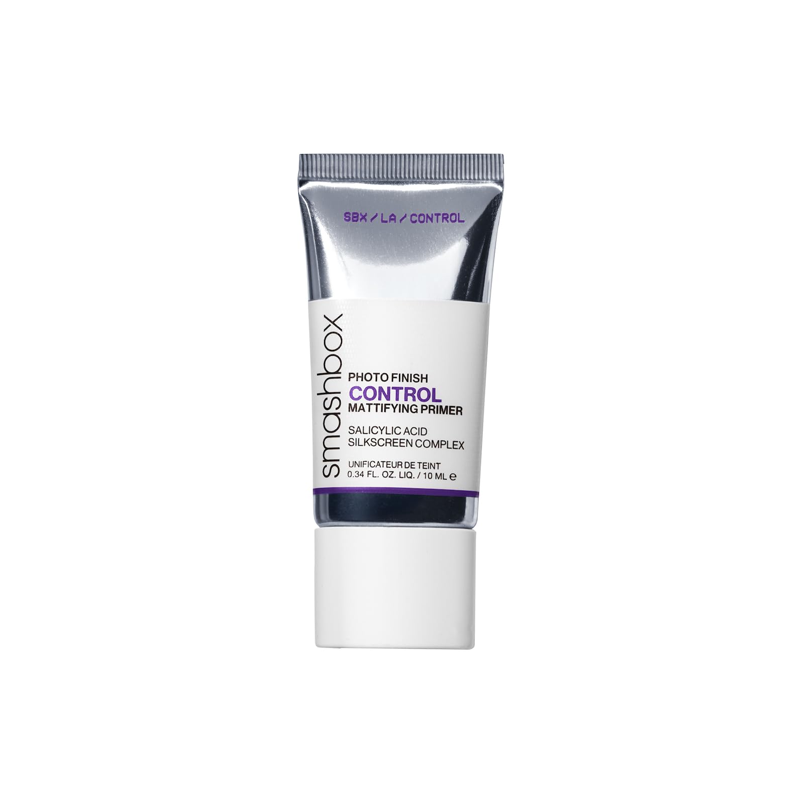 Smashbox Photo Finish con acabado mate en el bote para control del brillo.