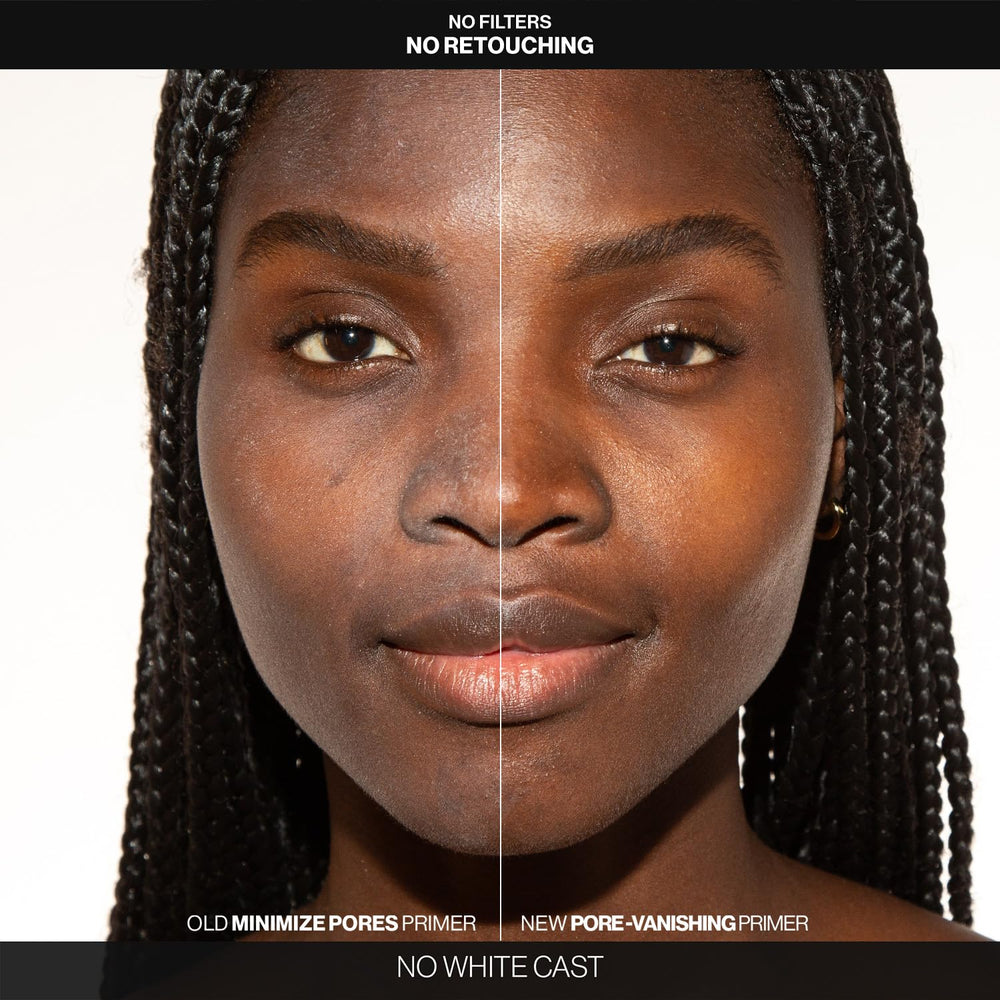 Smashbox Pore Vanishing Primer mattes skin with a lasting finish.