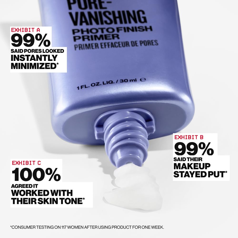 Smashbox Pore Vanishing Primer nourishes with Vitamin E.