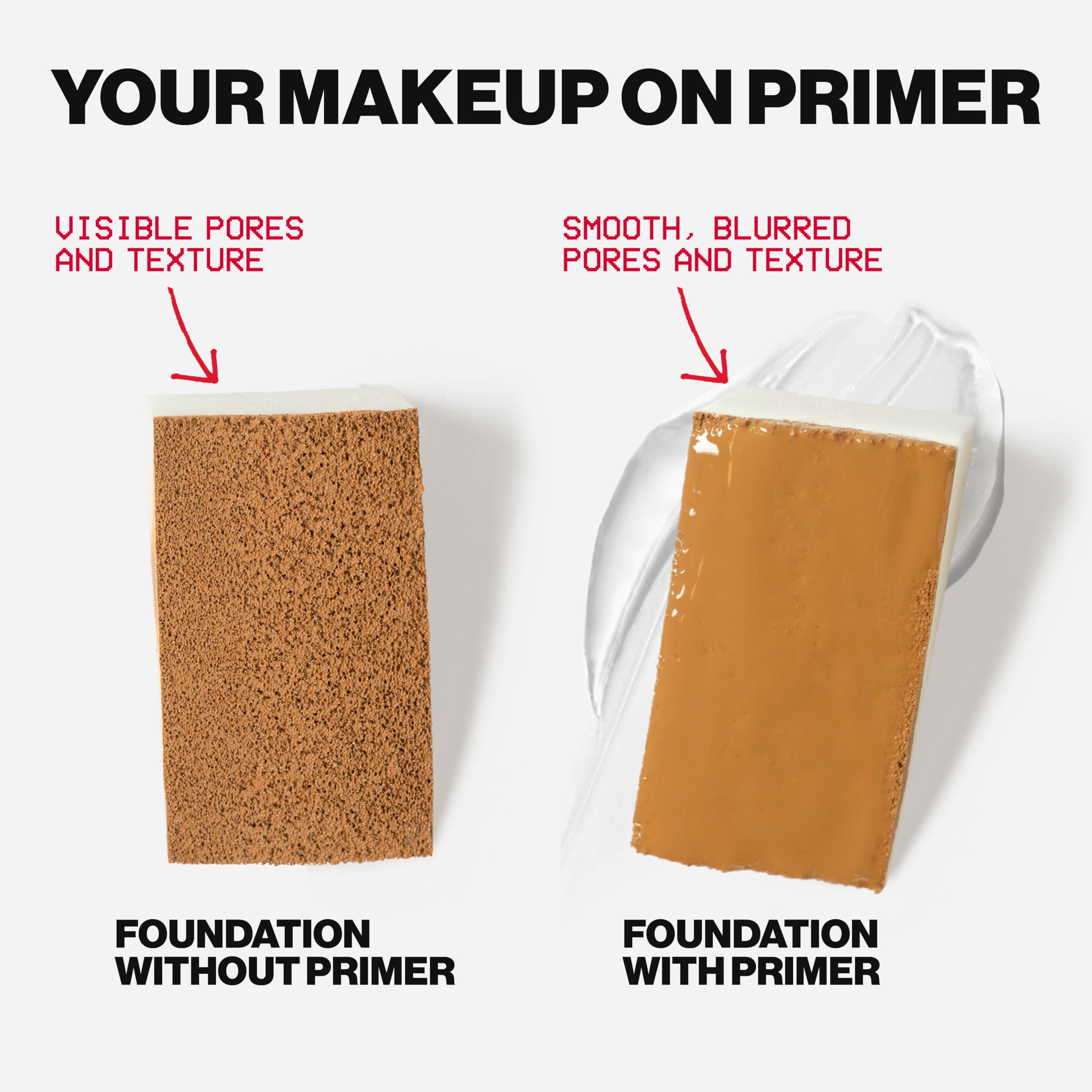 Smashbox Primer vitamins A and E; nourishes skin while you wear makeup.
