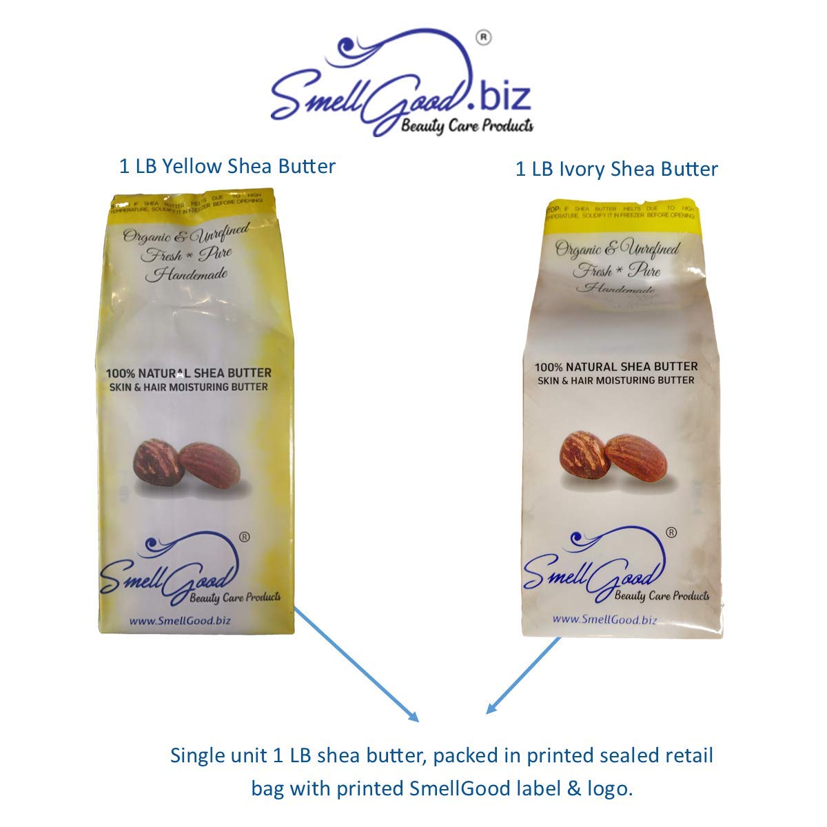 SmellGood Shea Butter skin-hair moisturizer ready to elevate routine care.