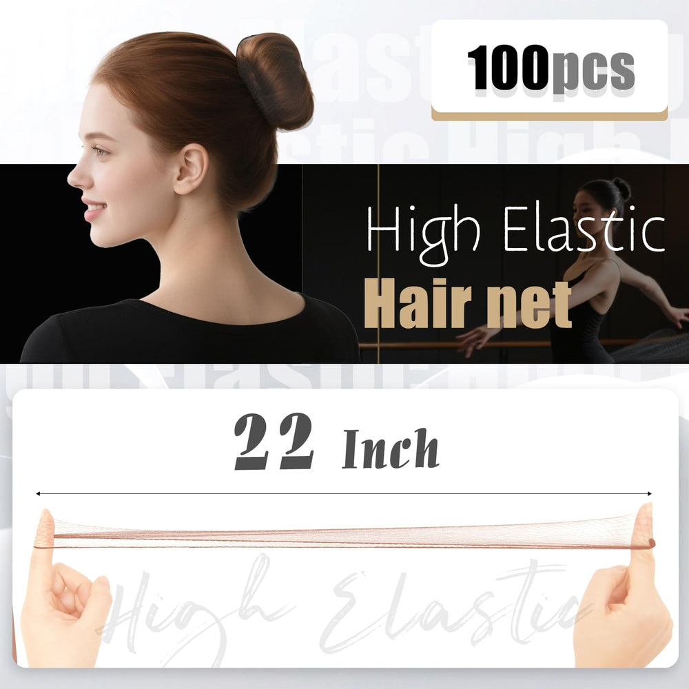 Smilco malla elástica invisible para cabello, transpirable