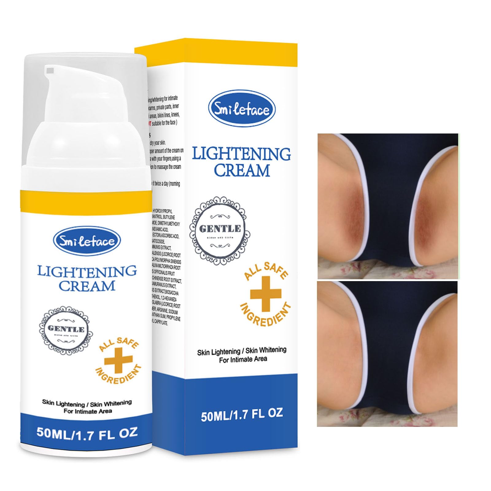 SmileFace textura suave, absorción rápida y sensación agradable al aplicar.