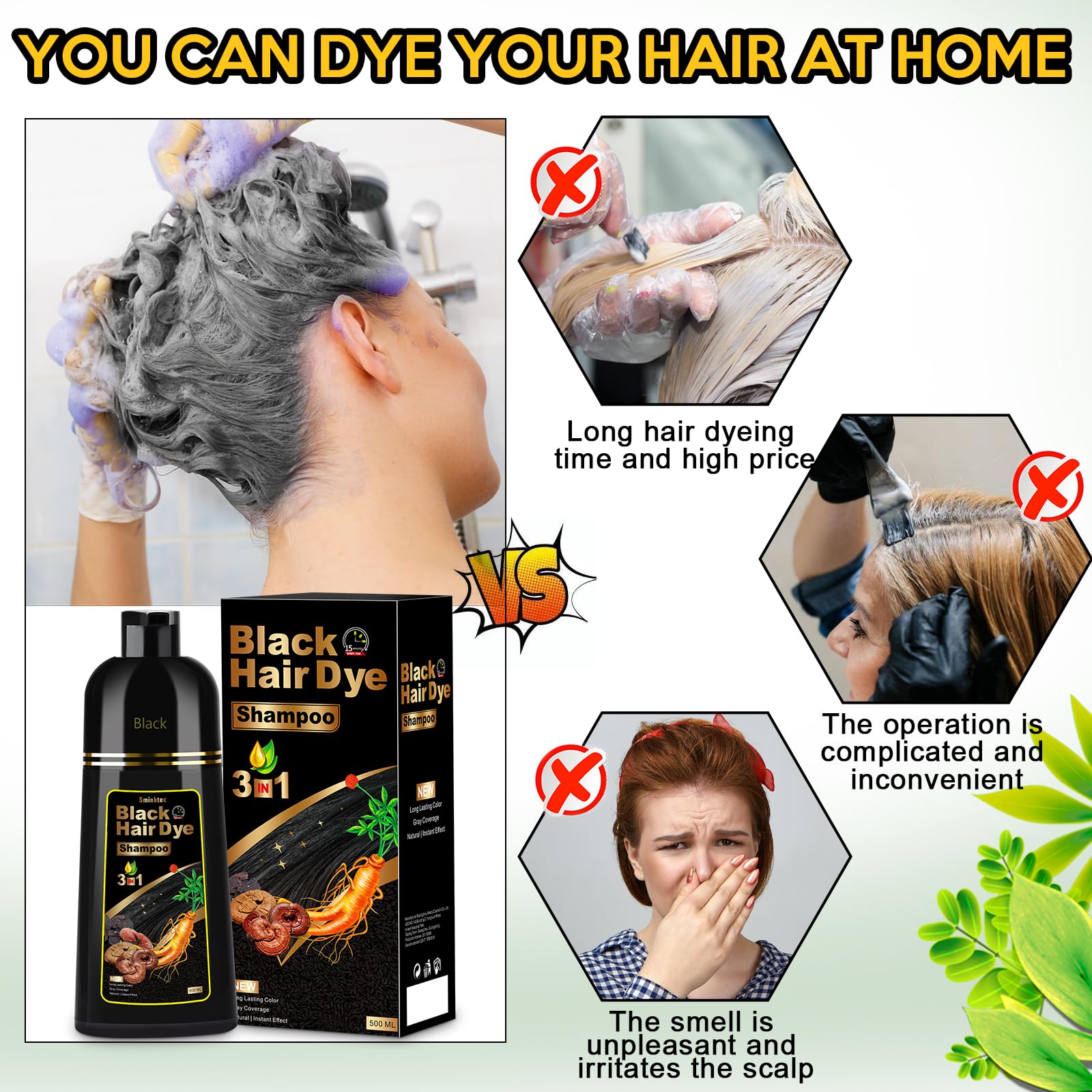 Sminktec-ingredientes-herbales-naturales: cuidado suave con plantas.