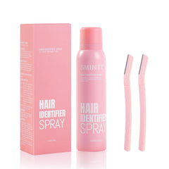 SMINTT Hair Identifier Spray highlights fine facial hair for smoother makeup application.