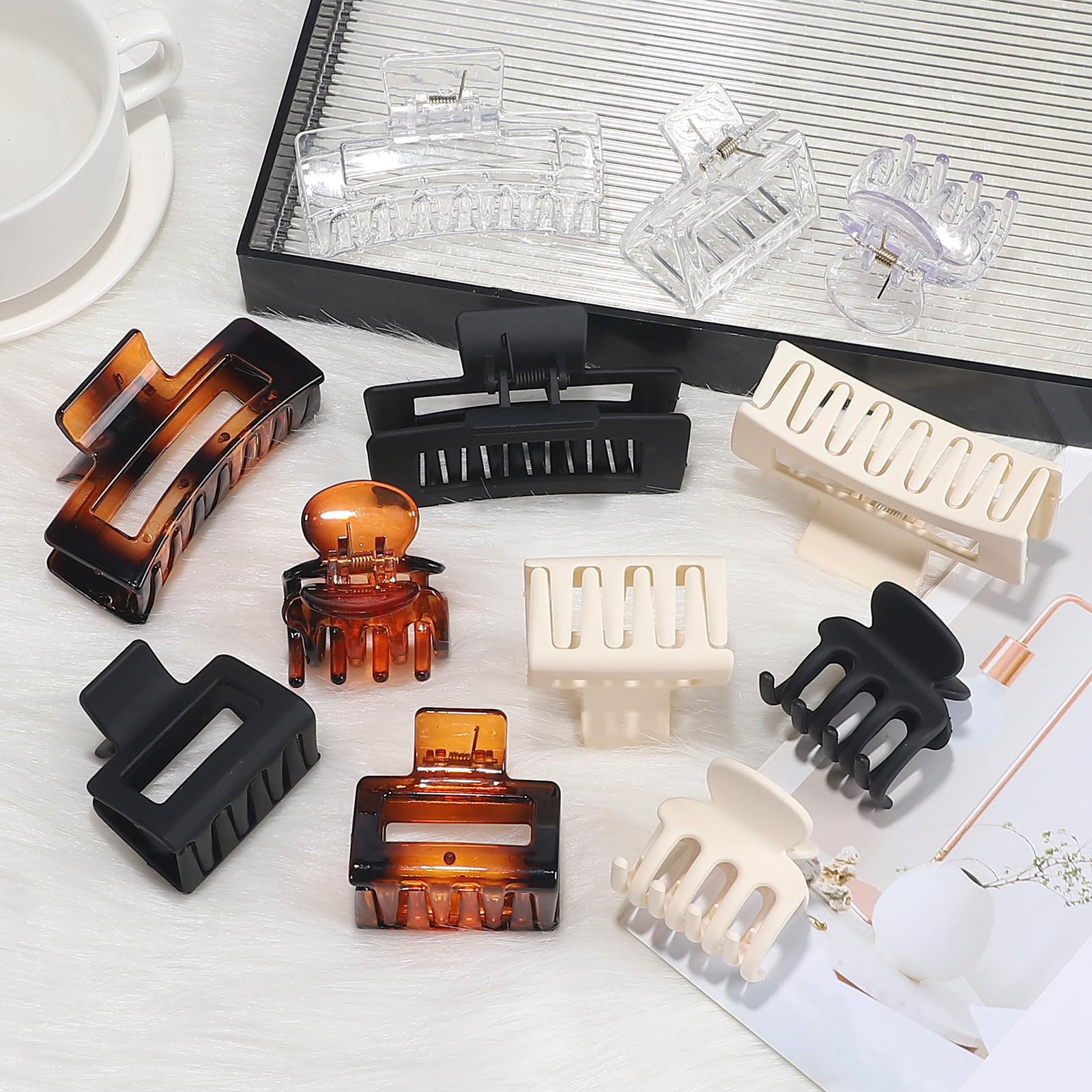 SMKSL durable plastic clips with metal spring ensure daily reliability.