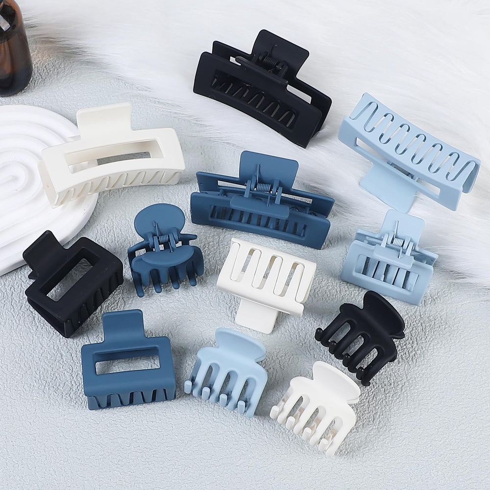 SMKSL durable matte finish hair clips comfortable all-day wear