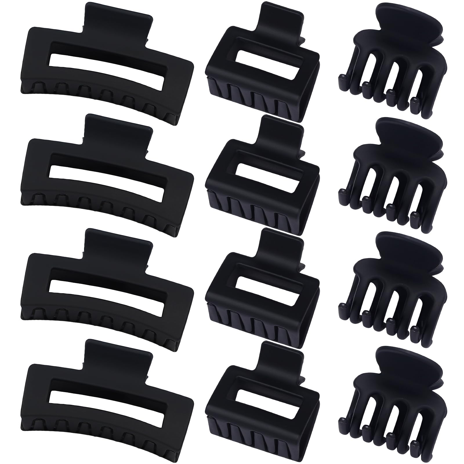 SMKSL 3 Styles Hair Clips medium square clip for versatile updos