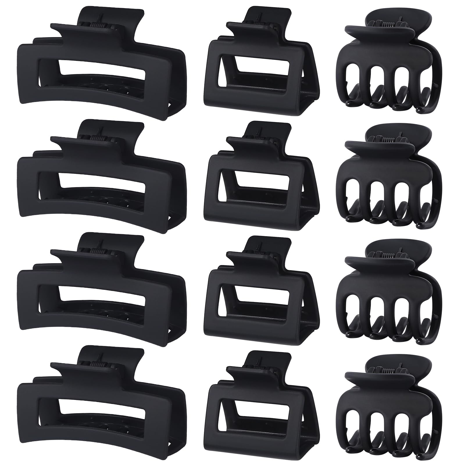 SMKSL 3 Styles Hair Clips small clip close-up for secure daily styling